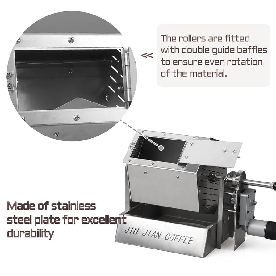 Amazon.co.jp : 電気コーヒー豆焙煎機 ガスコーヒー豆焼き機